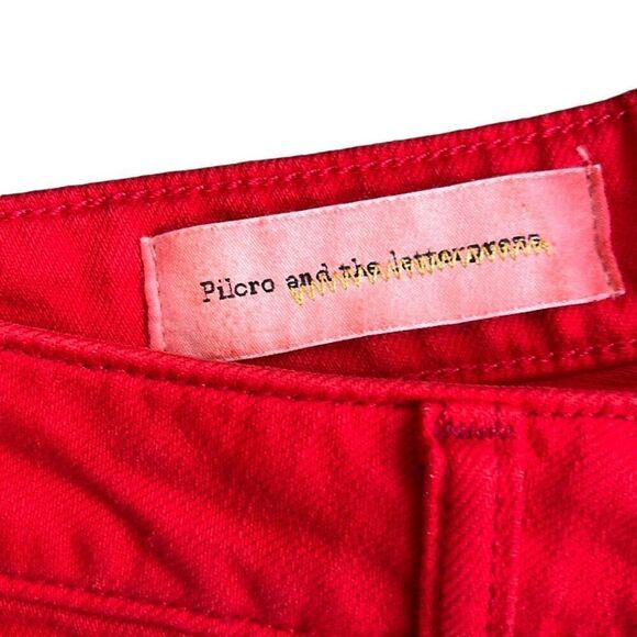 Fahrenheit Stet No 27 Red Skinny‎ Jeans - Picture 5 of 7